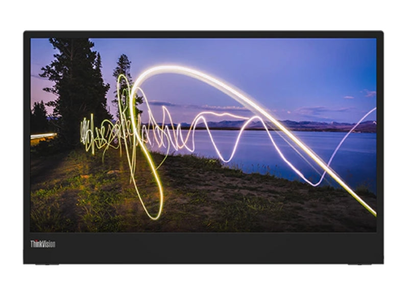 LENOVO ThinkVision M15 LED monitor 15.6inch portable 1920x1080 Full HD (1080p) 60Hz IPS 250cd/m2 1000:1 6ms 2xUSB-C