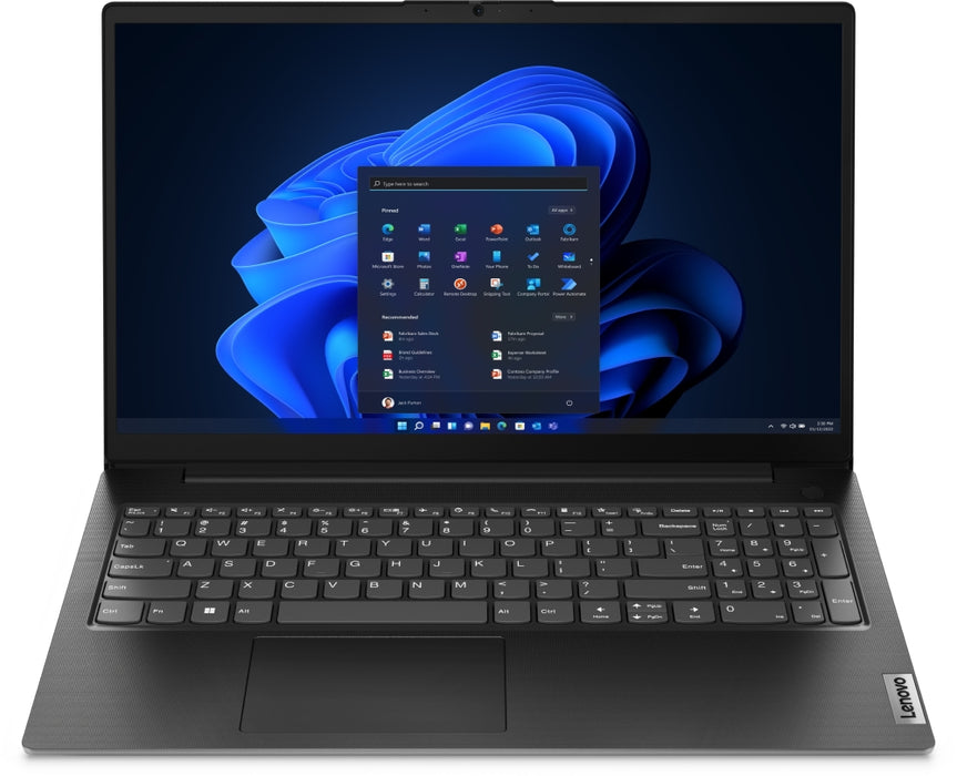 Lenovo V15 G4 AMD Ryzen 5 7520U (up to 4.3GHz, 4MB), 16GB LPDDR5 5500MHz, 512GB SSD, 15.6" FHD (1920x1080) TN AG, AMD Radeon 610M Graphics, WLAN, BT, HD 720p Cam, 2 cell, Black, DOS, 3Y CCI
