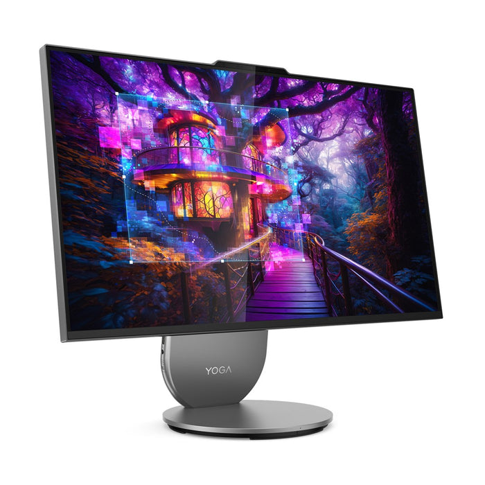 Lenovo Yoga AIO 27IAH10 Intel Core Ultra 5 125H 68.6 cm (27") 2560 x 1440 pixels All-in-One PC 16 GB LPDDR5x-SDRAM 1 TB SSD Windows 11 Pro Wi-Fi 7 (802.11be) Grey