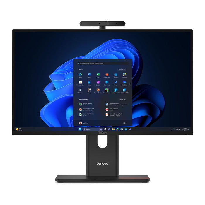 Lenovo ThinkCentre M90a G6 Ultra 7 265 23.8" FHD Touch IPS 120Hz 250 nits LBL AG 32GB DDR5 5600 1TB SSD Intel Graphics 5.0MP camera + IR vPro Windows 11 Pro Black 3-year On-site warranty