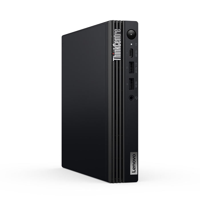Lenovo ThinkCentre M70q Gen 5 Intel® Core™ i3 i3-14100T 8 GB DDR5-SDRAM 256 GB SSD Windows 11 Pro Mini PC Black