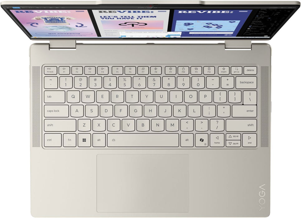 LENOVO Yoga 7 2-in-1 Intel Core Ultra 5 226V 14inch 2.8K OLED 500N 120Hz Touch 16GB DDR5 1TB PCIe W11H Seashell
