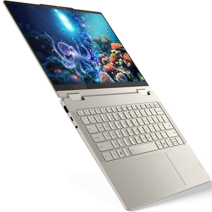 LENOVO Yoga 7 2-in-1 Intel Core Ultra 5 226V 14inch 2.8K OLED 500N 120Hz Touch 16GB DDR5 1TB PCIe W11H Seashell