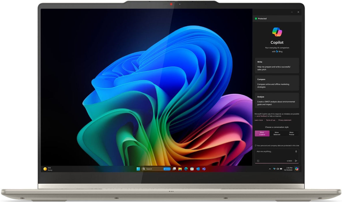 LENOVO Yoga 7 2-in-1 Intel Core Ultra 5 226V 14inch 2.8K OLED 500N 120Hz Touch 16GB DDR5 1TB PCIe W11H Seashell