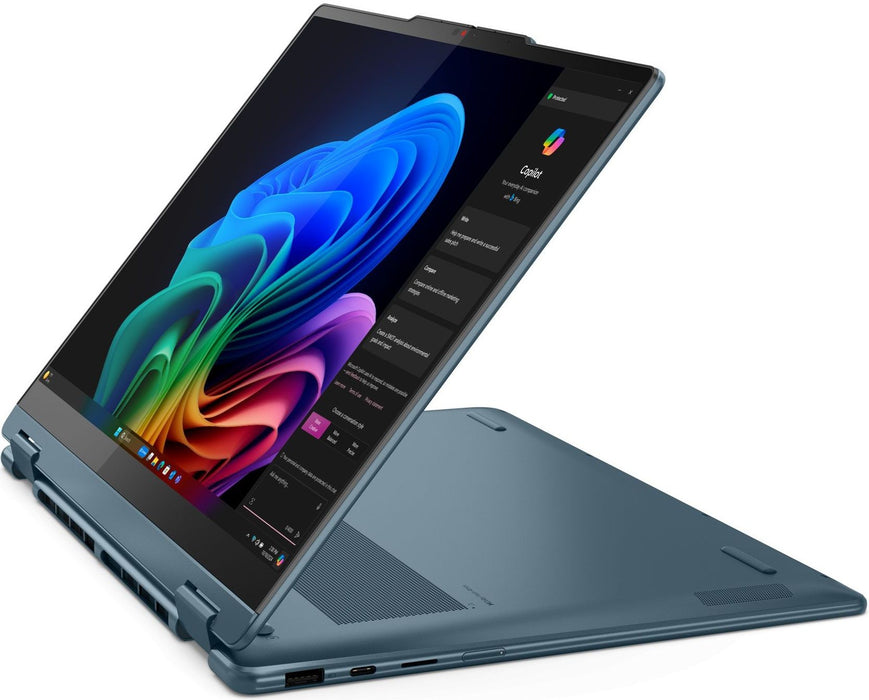 LENOVO Yoga 7 2-in-1 AMD Ryzen AI 7 350 14inch 2.8K OLED 500N 120Hz Touch 32GB DDR5 1TB PCIe W11H Tidal Teal
