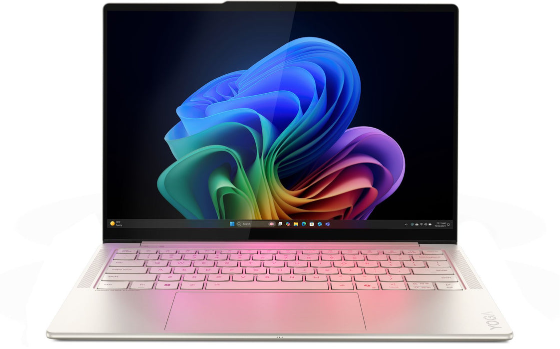 LENOVO Yoga Slim 7 Intel Core Ultra 7 258V 14inch WUXGA OLED 400N 32GB DDR5x 512GB PCIe W11H Seashell