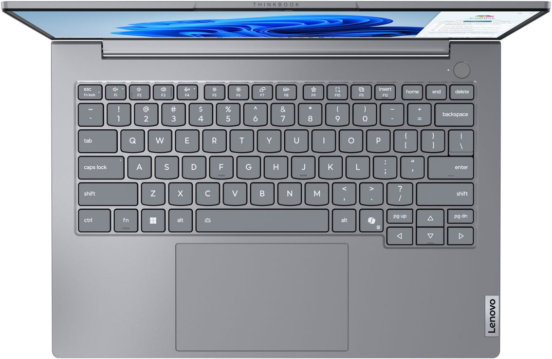 Lenovo ThinkBook 14 G8 Intel Core Ultra 5 225U (up to 4.8GHz, 12MB), 16GB DDR5-5600, 512GB SSD, 14" WUXGA (1920x1200) IPS AG, Integrated Graphics, 1080p&IR Cam, Backlit KB, 3 cell, WLAN, BT, FPR, DOS, 3Y CCI