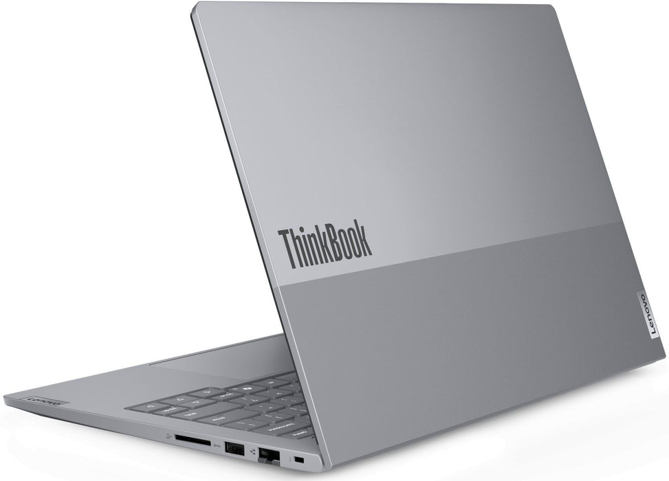 Lenovo ThinkBook 14 G8 Intel Core Ultra 5 225U (up to 4.8GHz, 12MB), 16GB DDR5-5600, 512GB SSD, 14" WUXGA (1920x1200) IPS AG, Integrated Graphics, 1080p&IR Cam, Backlit KB, 3 cell, WLAN, BT, FPR, DOS, 3Y CCI