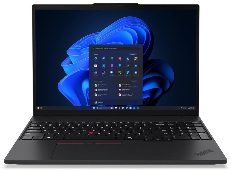 LENOVO ThinkPad T16 G4 AMD Ryzen AI 5 Pro 340 16inch WUXGA 2x16GB DDR5 1TB SSD M.2 W11P 3Y CCI Black