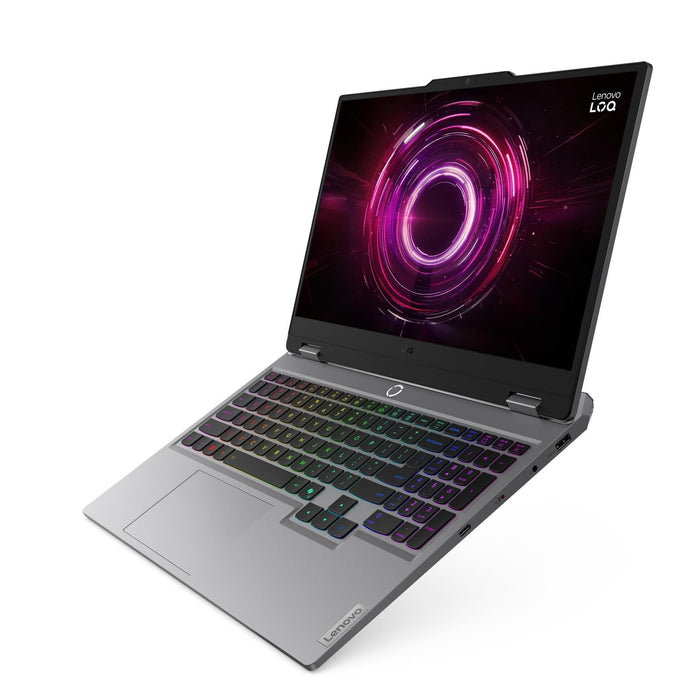 LENOVO LOQ AMD Ryzen 5 220 15.6inch FullHD AG 144Hz 16GB DDR5 512GB PCIe RTX5050 8GB NoOS Luna Grey 3y
