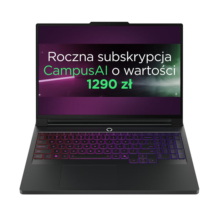 Lenovo Legion Pro 7 16IAX10H Intel Core Ultra 9 275HX Laptop 40.6 cm (16") WQXGA 64 GB DDR5-SDRAM 2 TB SSD NVIDIA GeForce RTX 5080 Wi-Fi 7 (802.11be) NoOS Black