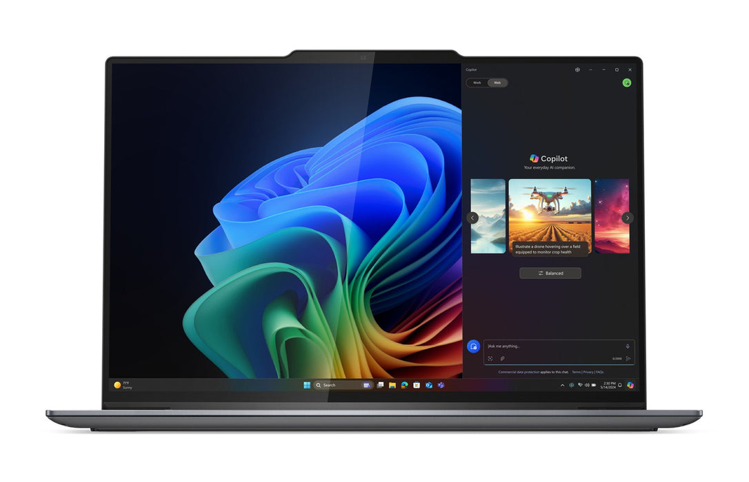 Lenovo ThinkPad X9-14 Gen 1 Copilot+ PC Intel Core Ultra 7 258V Laptop 35.6 cm (14") 2.8K 32 GB LPDDR5x-SDRAM 1 TB SSD Wi-Fi 7 (802.11be) Windows 11 Pro English Grey