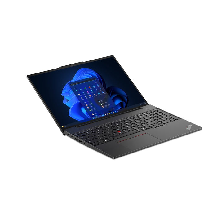 Lenovo ThinkPad E16 Gen 2 (AMD) AMD Ryzen™ 5 7535U Laptop 40.6 cm (16") WUXGA 8 GB DDR5-SDRAM 256 GB SSD Wi-Fi 6E (802.11ax) Windows 11 Pro English Black New Repack/Repacked