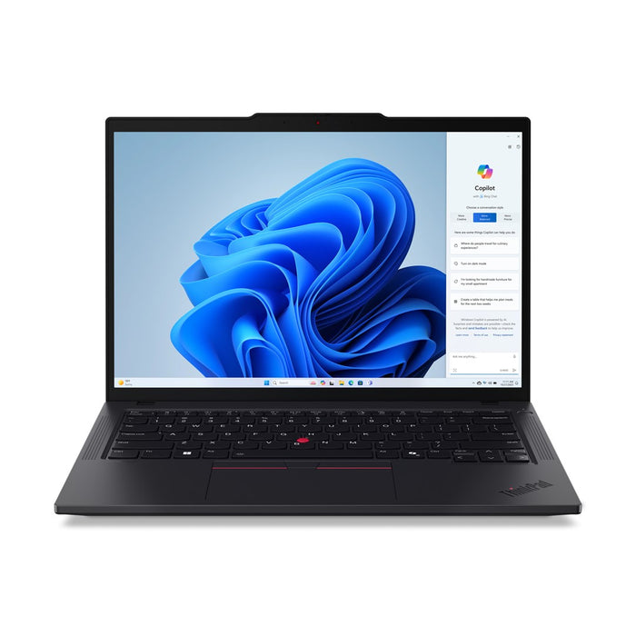 Lenovo ThinkPad T14 Gen 5 (AMD) AMD Ryzen™ 7 PRO 8840U Laptop 35.6 cm (14") Touchscreen WUXGA 32 GB DDR5-SDRAM 512 GB SSD Wi-Fi 6E (802.11ax) Windows 11 Pro English Black New Repack/Repacked