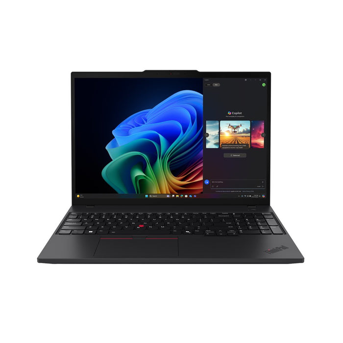 Lenovo ThinkPad T16 Gen 4 (AMD) Copilot+ PC AMD Ryzen™ AI 7 350 Laptop 40.6 cm (16") WUXGA 16 GB DDR5-SDRAM 512 GB SSD Wi-Fi 7 (802.11be) Windows 11 Pro Black New Repack/Repacked