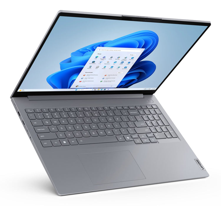 Lenovo ThinkBook 16 G8 IAL Intel Core Ultra 5 225U Laptop 40.6 cm (16") WUXGA 16 GB DDR5-SDRAM 512 GB SSD Wi-Fi 6E (802.11ax) Windows 11 Pro English Grey