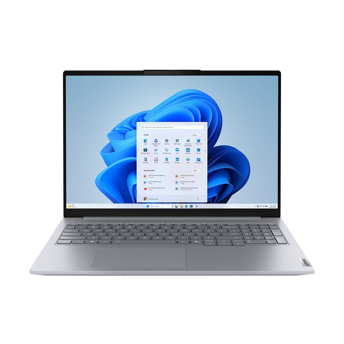 Lenovo ThinkBook 16 G8 IAL Intel Core Ultra 5 225U Laptop 40.6 cm (16") WUXGA 16 GB DDR5-SDRAM 512 GB SSD Wi-Fi 6E (802.11ax) Windows 11 Pro English Grey