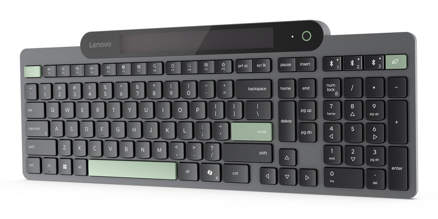 Lenovo 4Y41R69489 keyboard Home/Office Bluetooth US English Black, Green