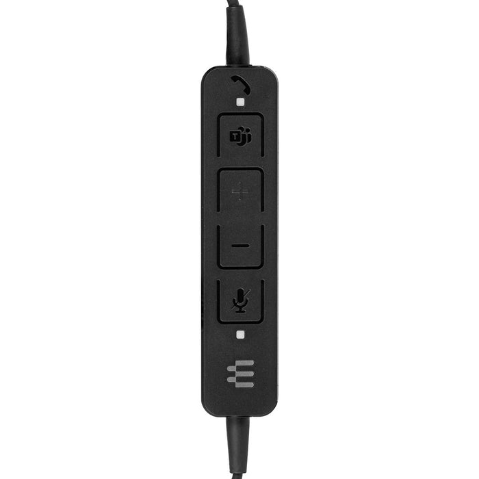 LENOVO Gen2 Headset on-ear wired USB-C black Certified for Microsoft Teams