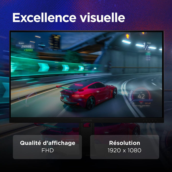 LENOVO Legion 27-10 27inch IPS 1920x1080 16:9 240Hz 1000:1 300cd/m2 0.5ms 2xHDMI 2.1 1xDP 1.4 1xAudio Out HDR10 99 sRGB 3y
