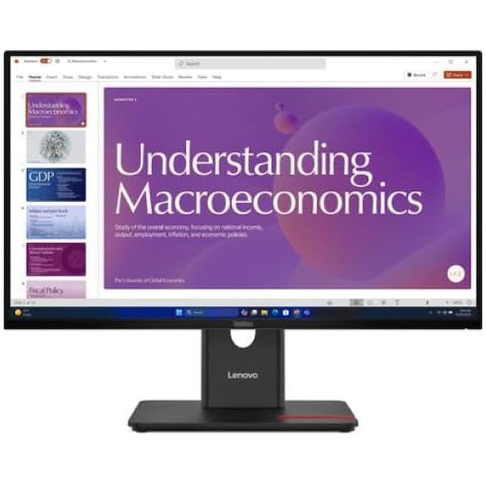 LENOVO ThinkVision T24D-40 23.8inch 1920x1080 IPS 120Hz USB-C docking 96W Daisy Chain Speakers 2x2W Epeat Gold TCO10