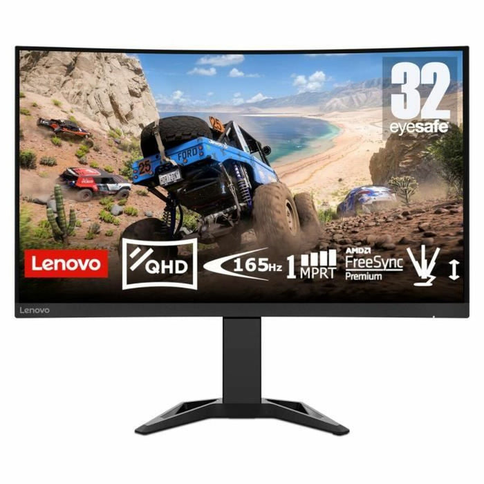 Gaming Monitor Lenovo 32" Quad HD LED Spanish Qwerty