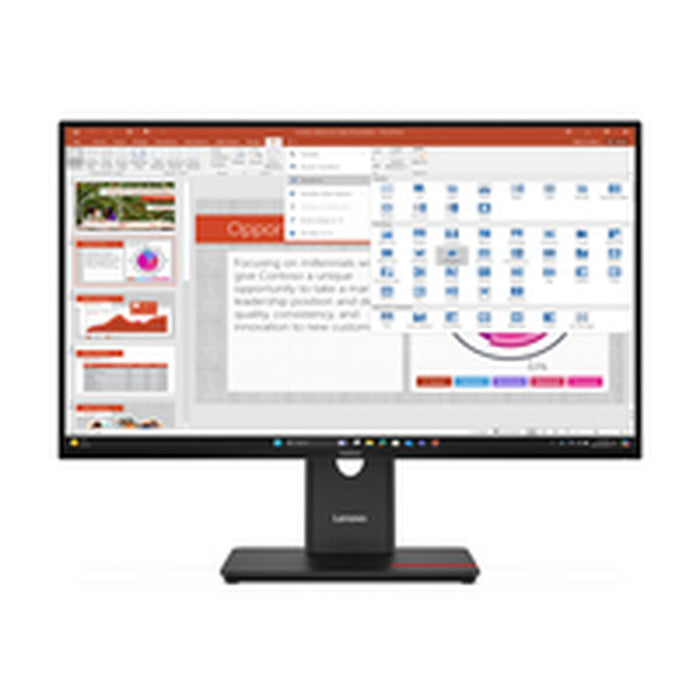 LENOVO ThinkVision T27-40 27inch IPS 16:9 1920x1080 100MHz 250cd/m2 1500:1 4ms 1xHDMI 1.4 1xDP 1.2 1xVGA USB-HUB 99 sRGB 3y