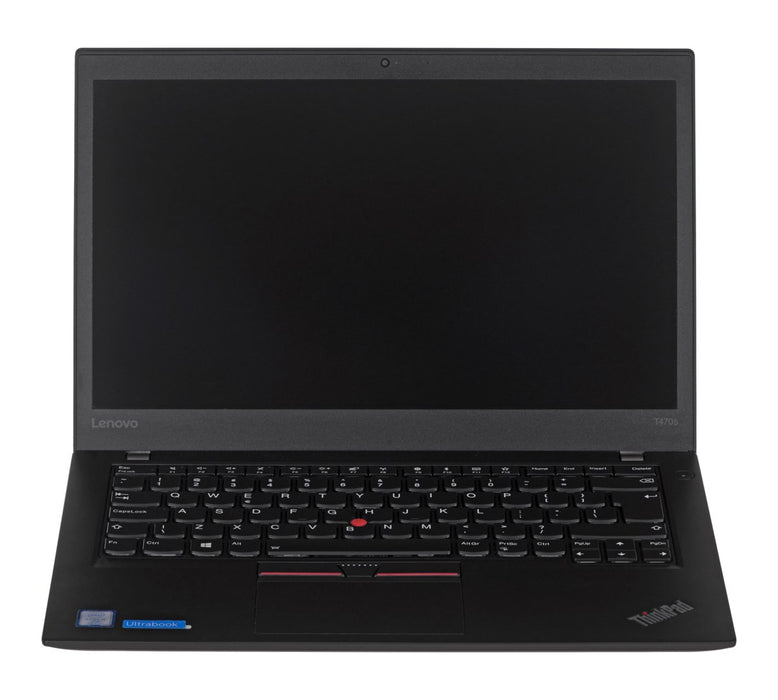 LENOVO ThinkPad T470 i5-6300U 8GB 256GB SSD 14" HD Win10pro Used US QWERTY