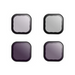 Lens filter set CPL + ND 8/16/32 Telesin for GoPro Hero 9 / Hero 10 / Hero 11 / Hero 12 (GP-FLT-903) - For sports