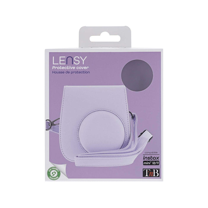 LENSY INSTAX MINI 12 PURPLE LSCAS1 CASE