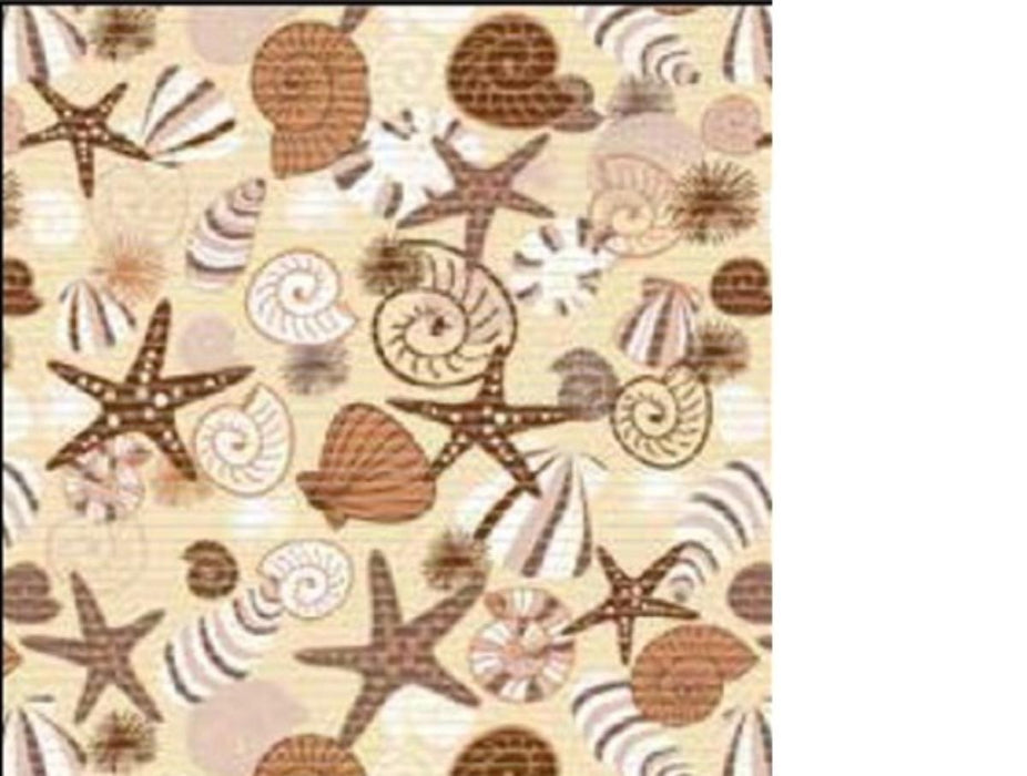 MULTIMAT MAT 65 CM COFFEE MARINE PRINT