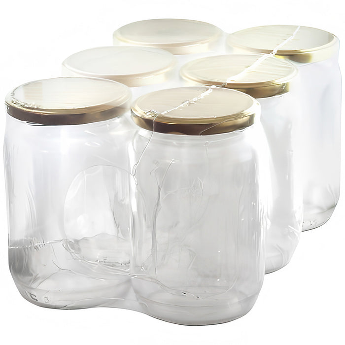 JAR WITH LID 720 ML 6 PCS LEROY