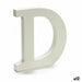 Letter Pincello D White 1,8 x 21 x 17 cm (12 Units) - Декорация и Осветление<<<Дом Градина<<<BigBuy&&&Други артикули за