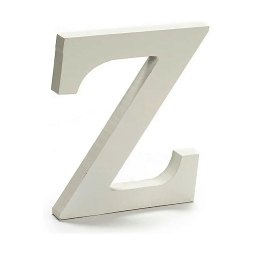 Letter Pincello Z White 1,8 x 21 x 17 cm (12 Units) - Декорация и Осветление<<<Дом Градина<<<BigBuy&&&Други артикули за