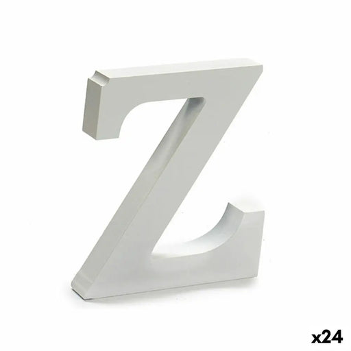 Letter Pincello Z White 2 x 16 x 14,5 cm (24 Units) - Декорация и Осветление<<<Дом Градина<<<BigBuy&&&Други артикули за