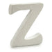 Letter Pincello Z White polystyrene (12 Units) - Декорация и Осветление<<<Дом Градина<<<BigBuy&&&Други артикули за