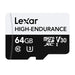 Lexar High-Endurance microSDHC/microSDXC 64GB memory card - Memory cards<<<GSM Accessories<<<InnproXML&&&Компютър Мрежи