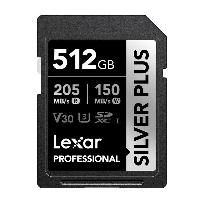 Lexar Professional SILVER PLUS SDXC 512GB memory card - Memory cards<<<GSM Accessories<<<InnproXML&&&Компютър Мрежи и