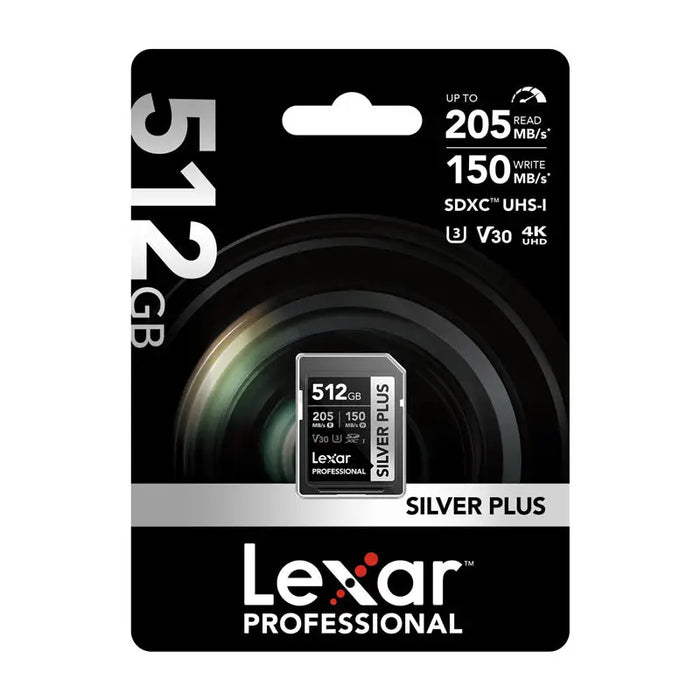 Lexar Professional SILVER PLUS SDXC 512GB memory card - Memory cards<<<GSM Accessories<<<InnproXML&&&Компютър Мрежи и