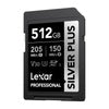 Lexar Professional SILVER PLUS SDXC 512GB memory card