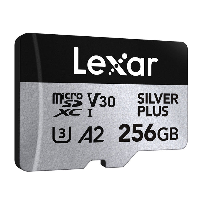 Karta pamięci Lexar High-Performance Silver Plus microSDXC 256GB + adapter
