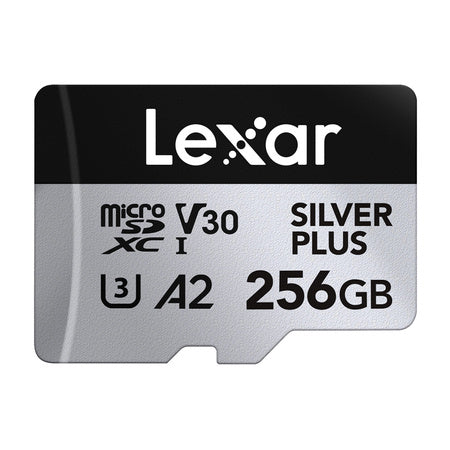 Karta pamięci Lexar High-Performance Silver Plus microSDXC 256GB + adapter