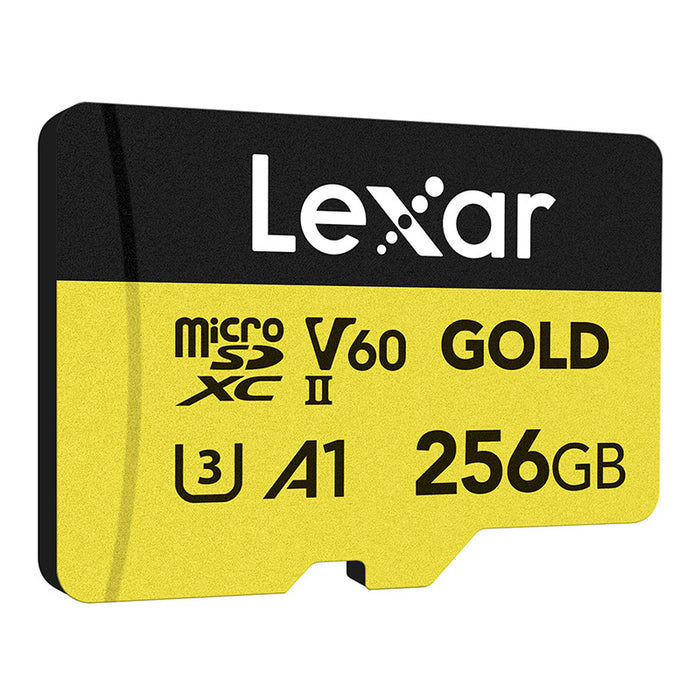 Memory card Lexar GOLD microSDXC 256GB