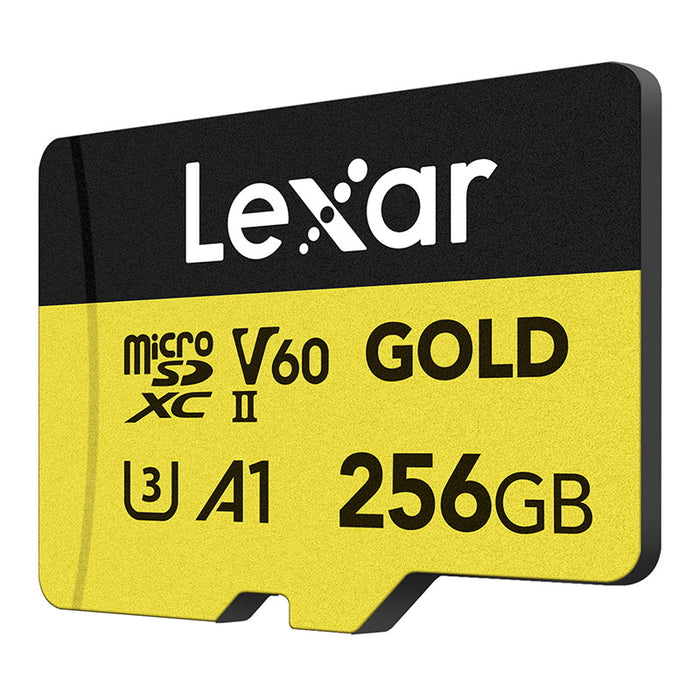Memory card Lexar GOLD microSDXC 256GB