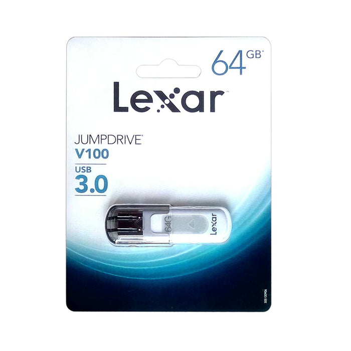 USB stick Lexar JumpDrive V100 White Grey 64 GB