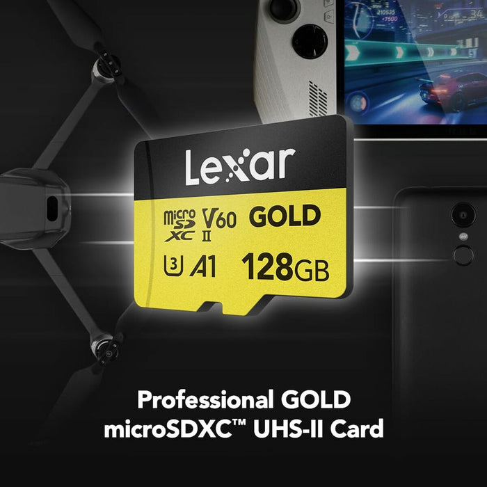 SD Memory Card Lexar LMSGOLD128G-BNNNG 128 GB
