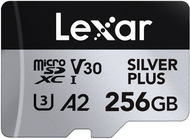 Karta pamięci Lexar High-Performance Silver Plus microSDXC 256GB + adapter
