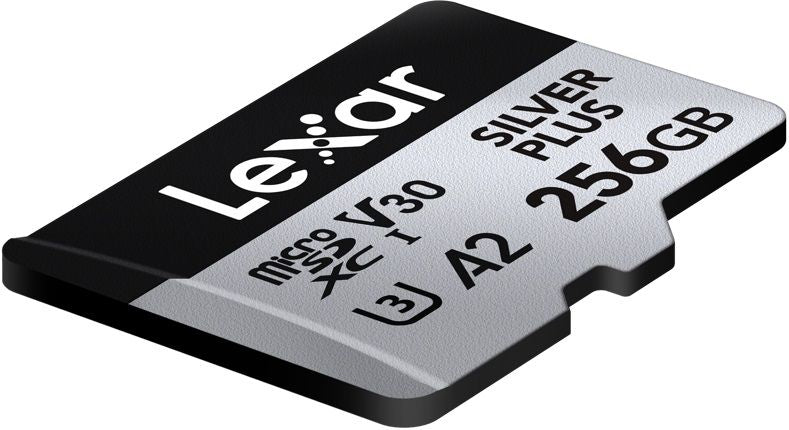 Karta pamięci Lexar High-Performance Silver Plus microSDXC 256GB + adapter