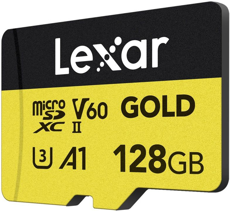 Memory card Lexar GOLD microSDXC 128GB