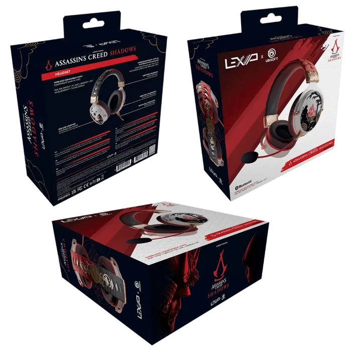 Lexip Assassin’s Creed - Shadows HEADSET with microphone - Слушалки<<<Аудио<<<ТВ Аудио Gaming<<<ZoraSite